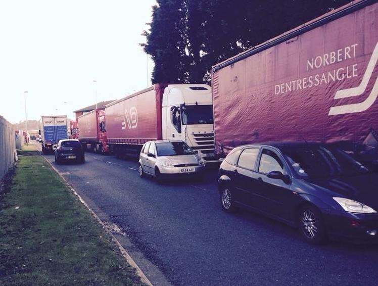 It can take an hour to get off the Medway City Estate during peak times