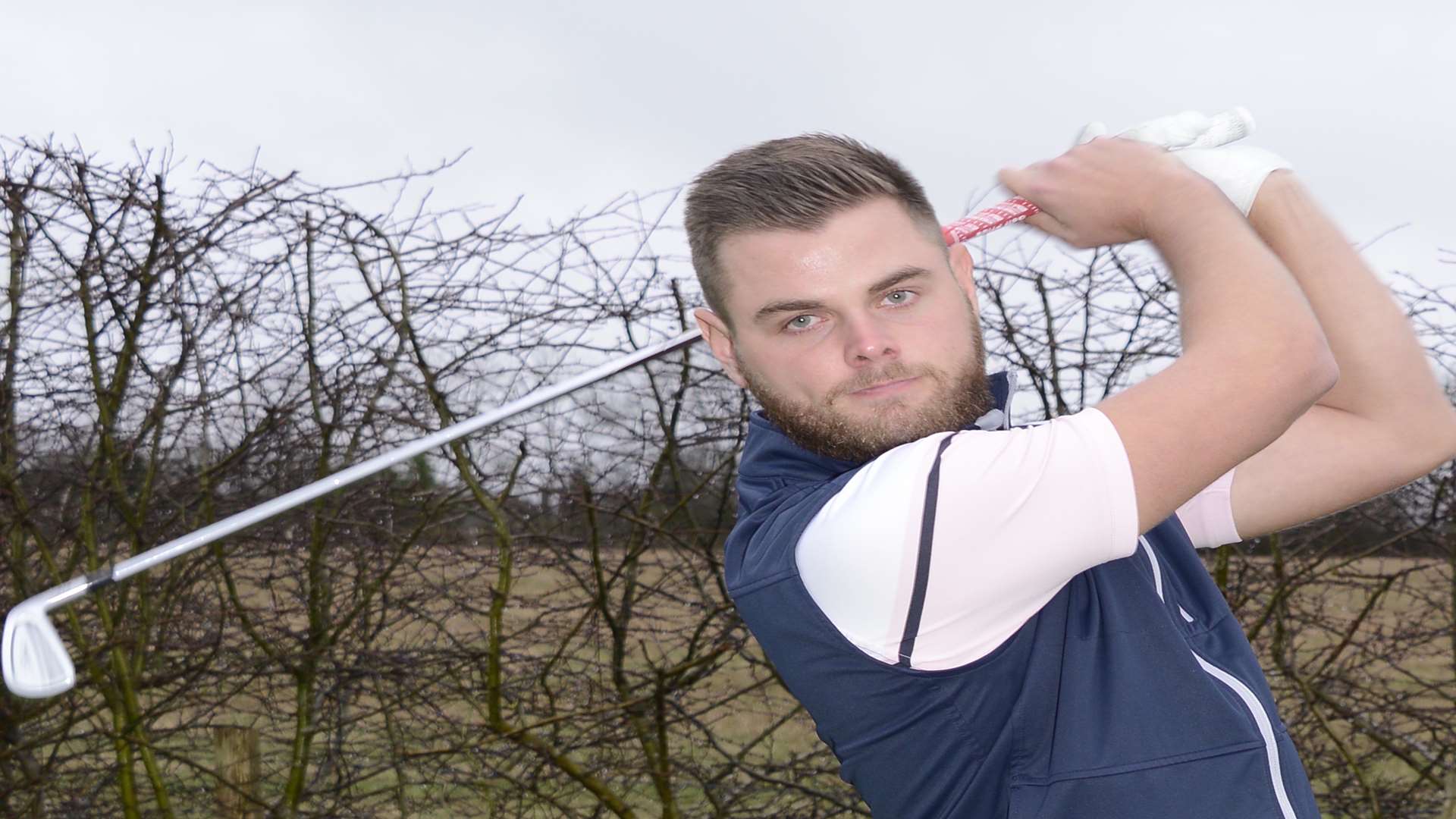 Ashford golf professional Liam Harper. Picture: Paul Amos