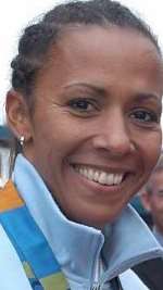 KELLY HOLMES: Has pulled out as a precaution