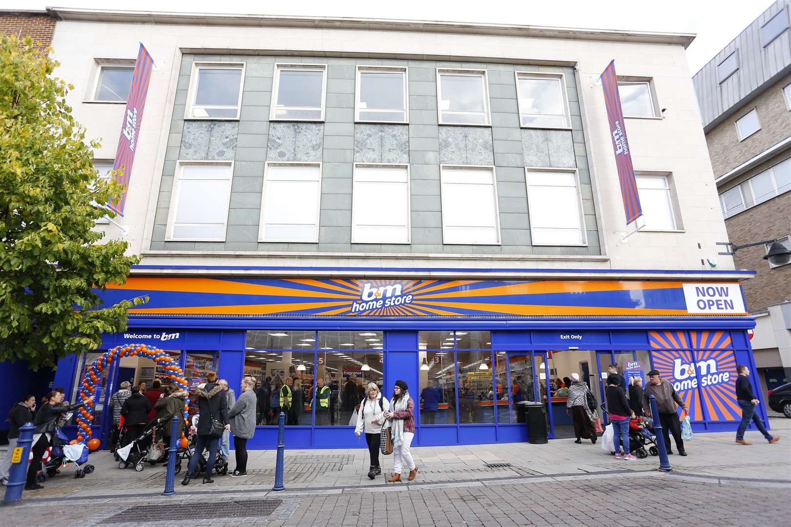 B&M now occupies the former M&S store