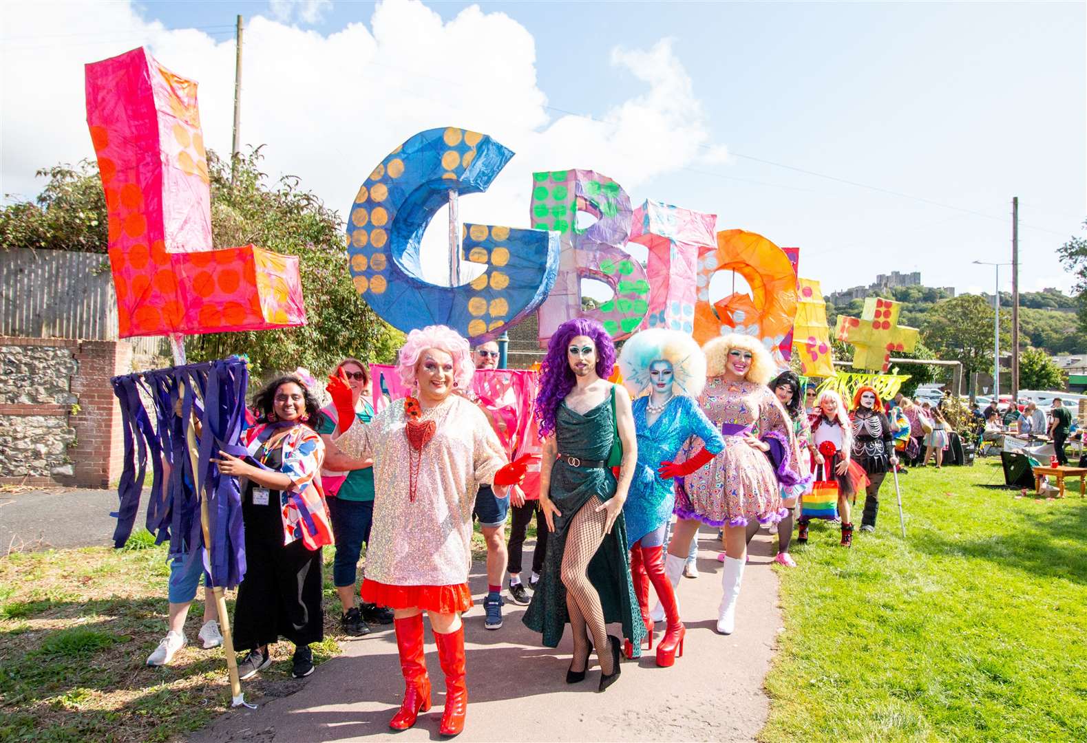 Celebrations took place for the fifth year. Picture: David Goodson/Dover Pride