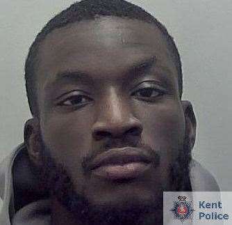 Teniola Olanipekun has been jailed for running a county line in Folkestone. Picture: Kent Police