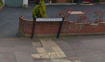 Part of Walderslade Road is to shut later this month. Picture: Google
