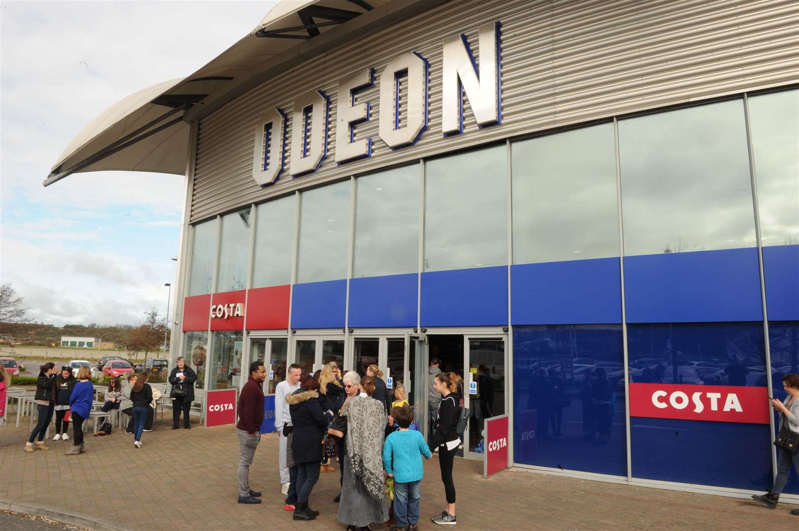 The Odeon cinema at the site