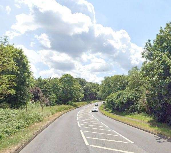 Police and air ambulance crews have been called to a crash on the A20, near Farningham. Photo: Google Images