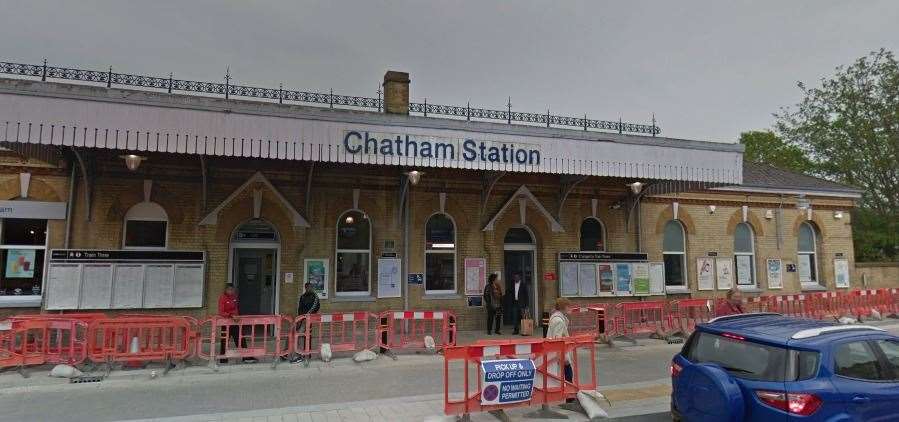 A multi-million refurbishment has been carried out a Chatham railway station