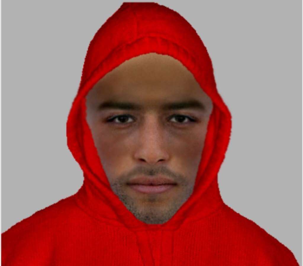 One man is said to have worn a red hoodie