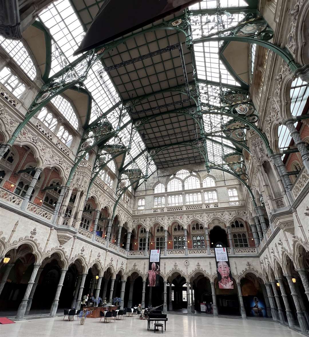 The Handelsbeurs (Stock Exchange) is one of Antwerp's architectural treasures