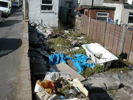 Who'd put up with a garden like this? Not Medway Council.