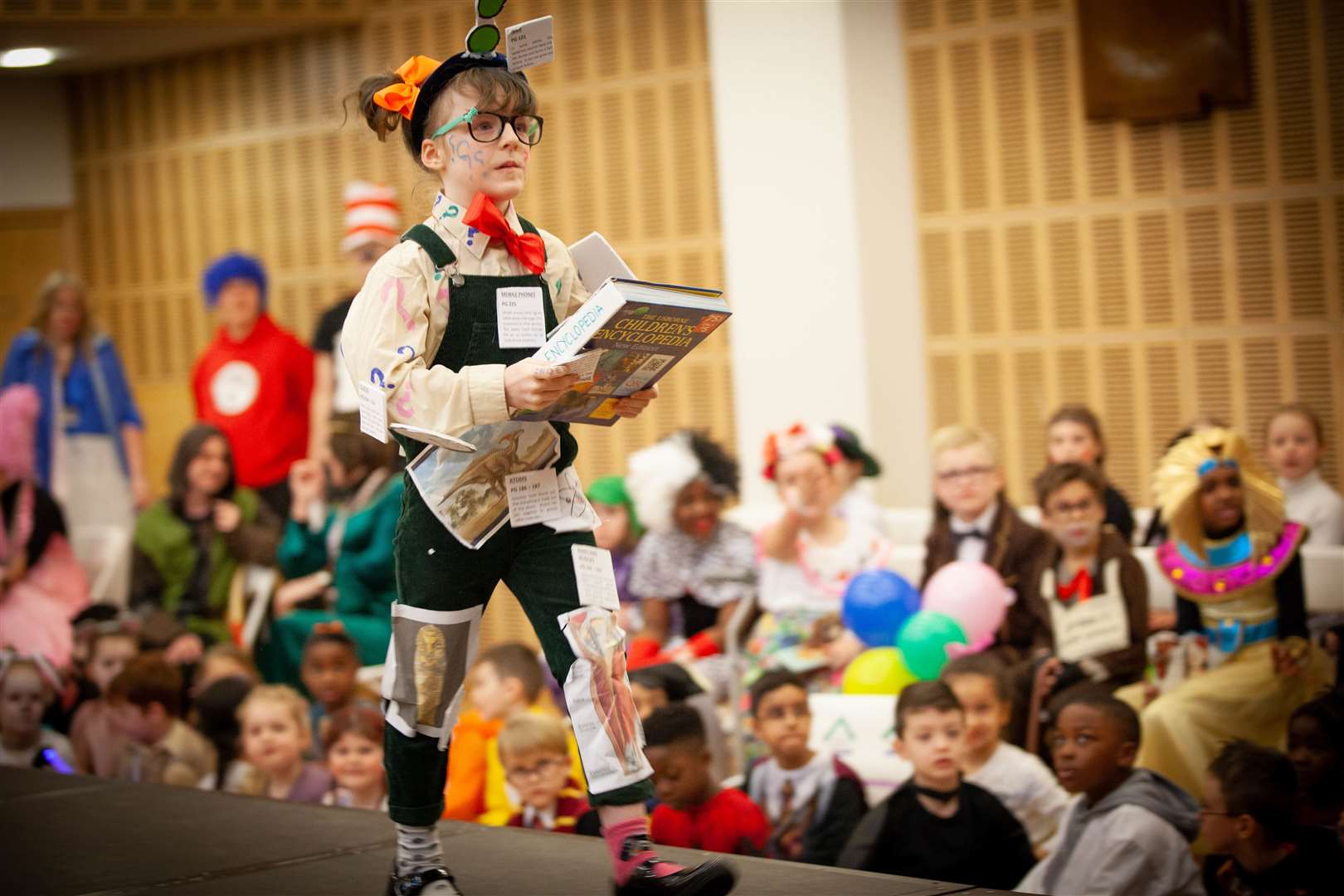 Gad's Hill Junior School, Kindergarten and nursery pupils in costume for World Book Day.