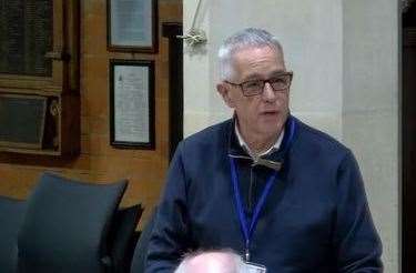 Cllr Andrew Lawrence (Con) hit back at the criticism from Labour councillors. Photo: Medway Council