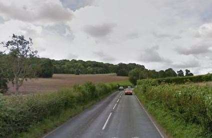 The A260 Canterbury Road at Denton. Picture: Google Street View