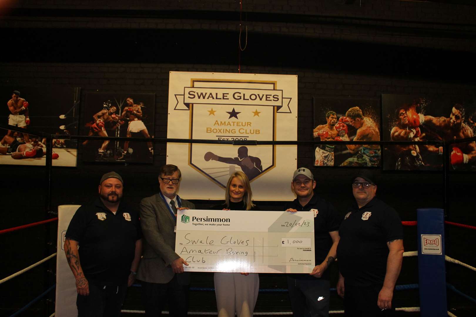 The boost will be used to purchase new equipment, including exercise bikes. Picture: Swale Gloves Amateur Boxing Club