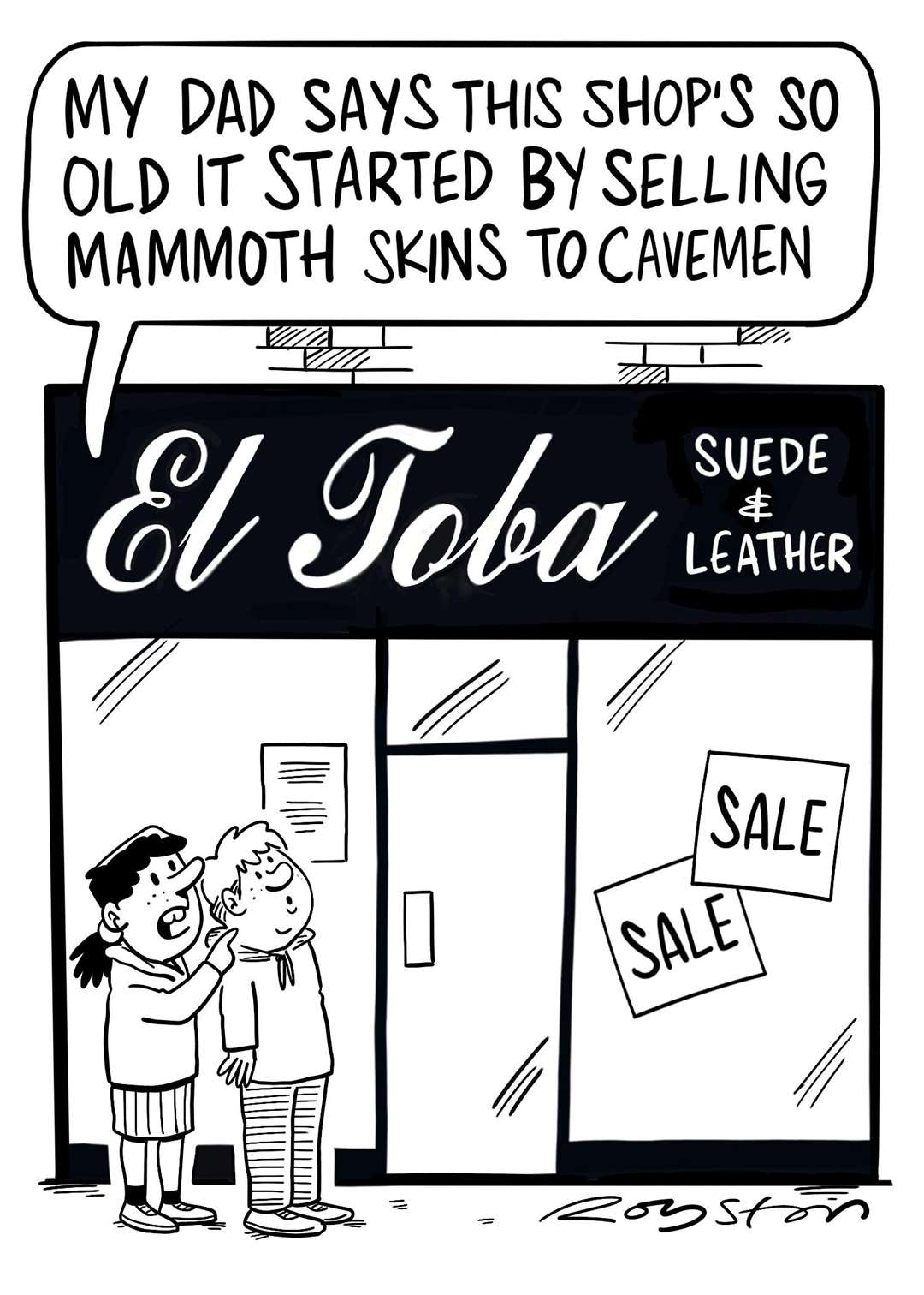 Royston Robertson cartoon on El Toba (3709718)