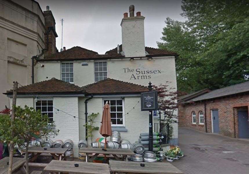 Sussex Arms in Tunbridge Wells today. Picture: Google
