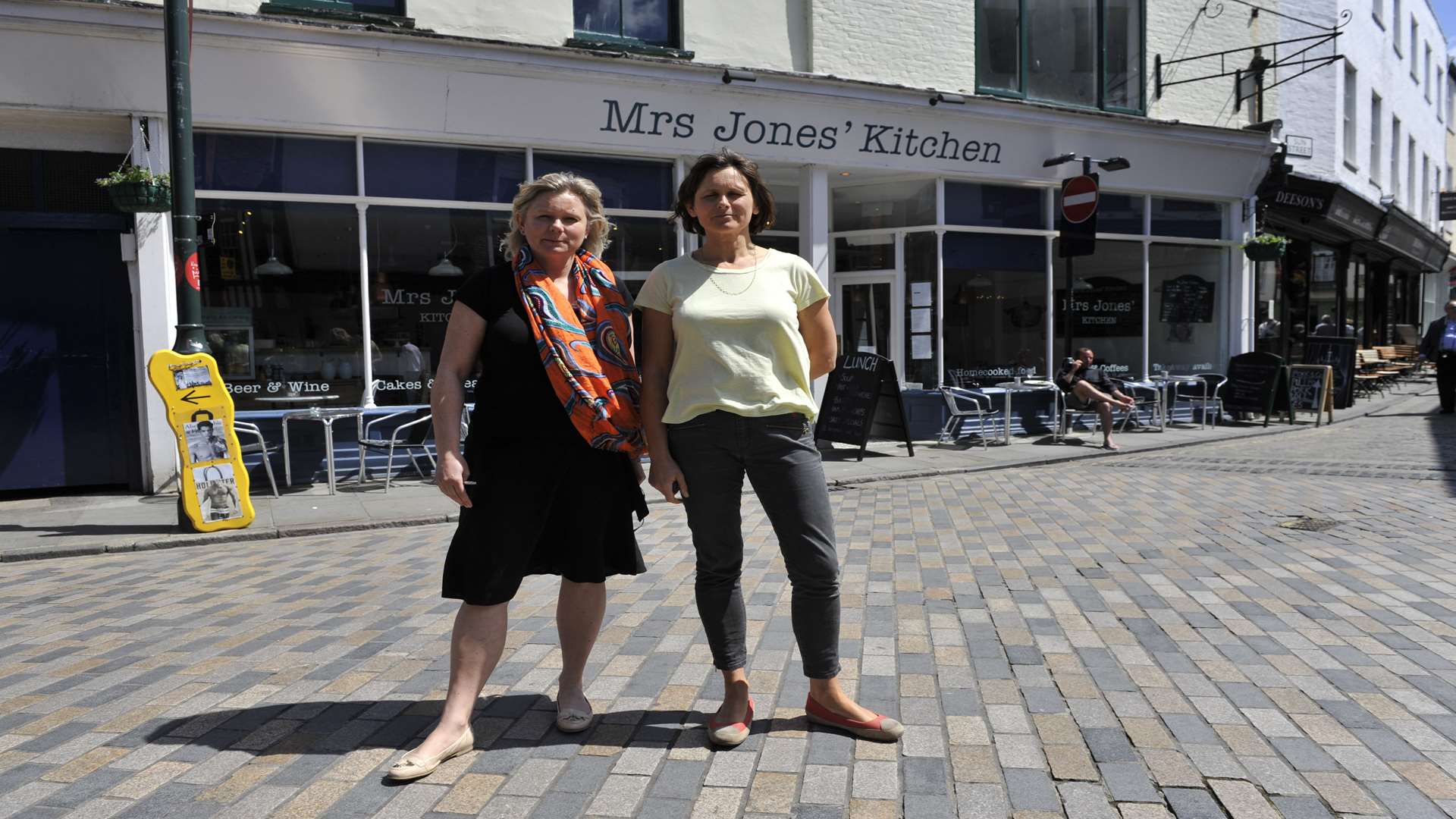 Sarah Lighton and Claire Williamson are closing Mrs Jones' Kitchen.