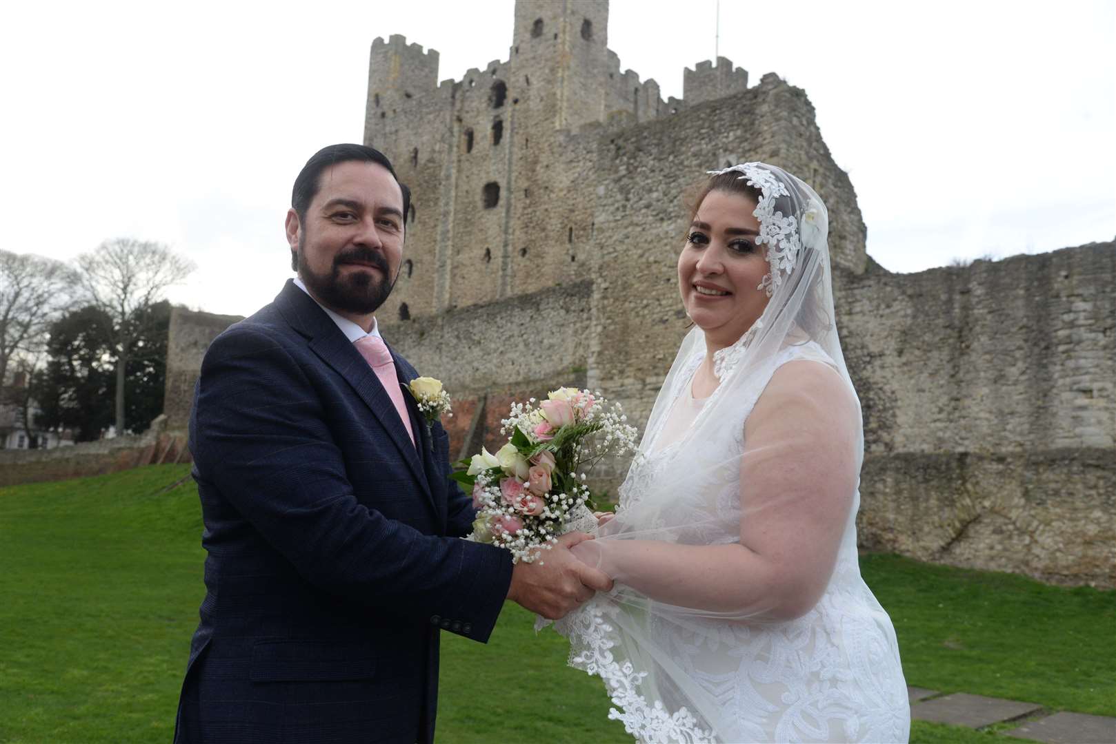 Emma was told she's the first Turkmenistan woman to get married in Kent