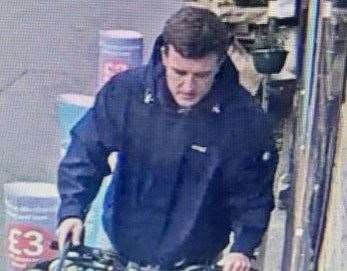 Officers investigating a theft in Snodland have released a CCTV image