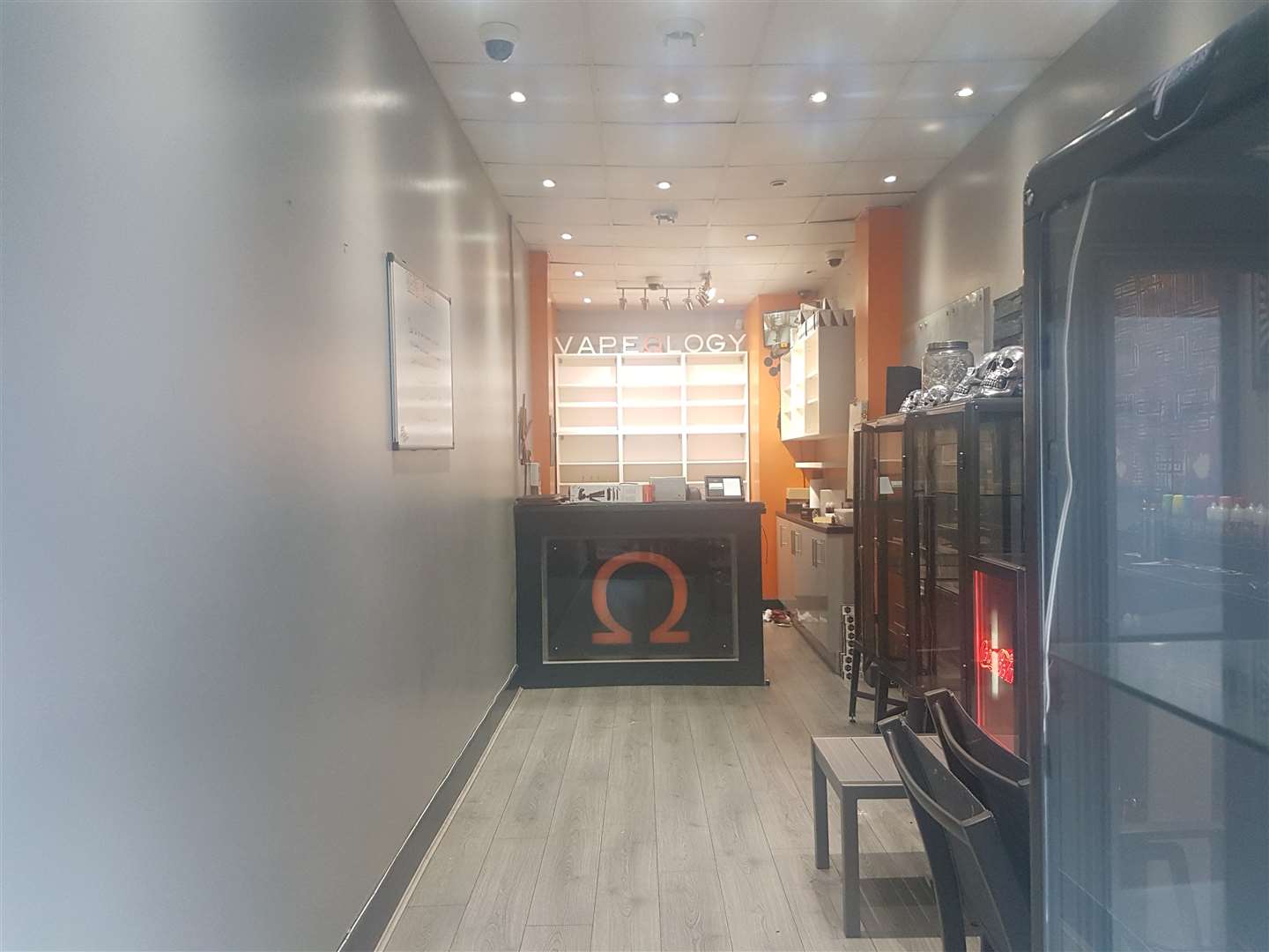 Vapeology's old unit shows how dramatically its floorspace has increased