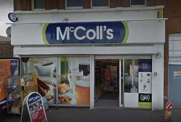 McColl's in Luton Road, Chatham could be the new site for the Post Office in Luton. Picture: Google Maps
