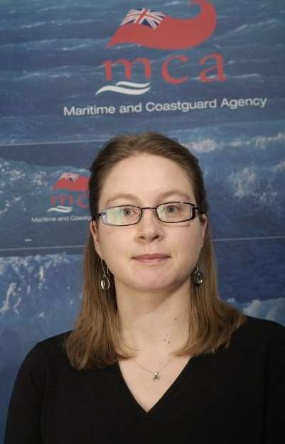 Receiver of wreck for the Maritime and Coastguard Agency Alison Kentuck