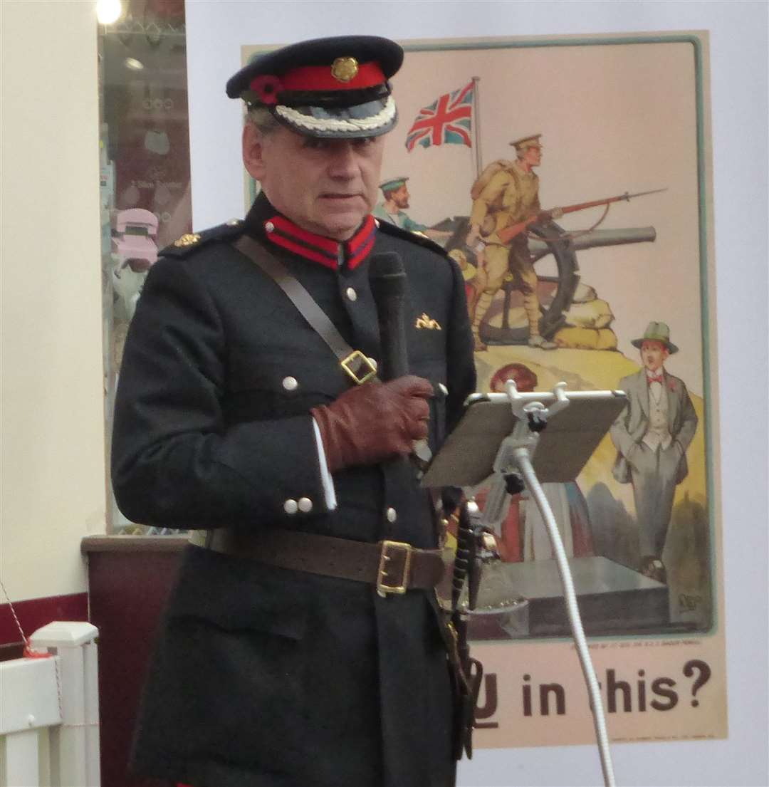 Deputy Lieutenant of Kent Paul Auston. Picture: Historical Research Group of Sittingbourne