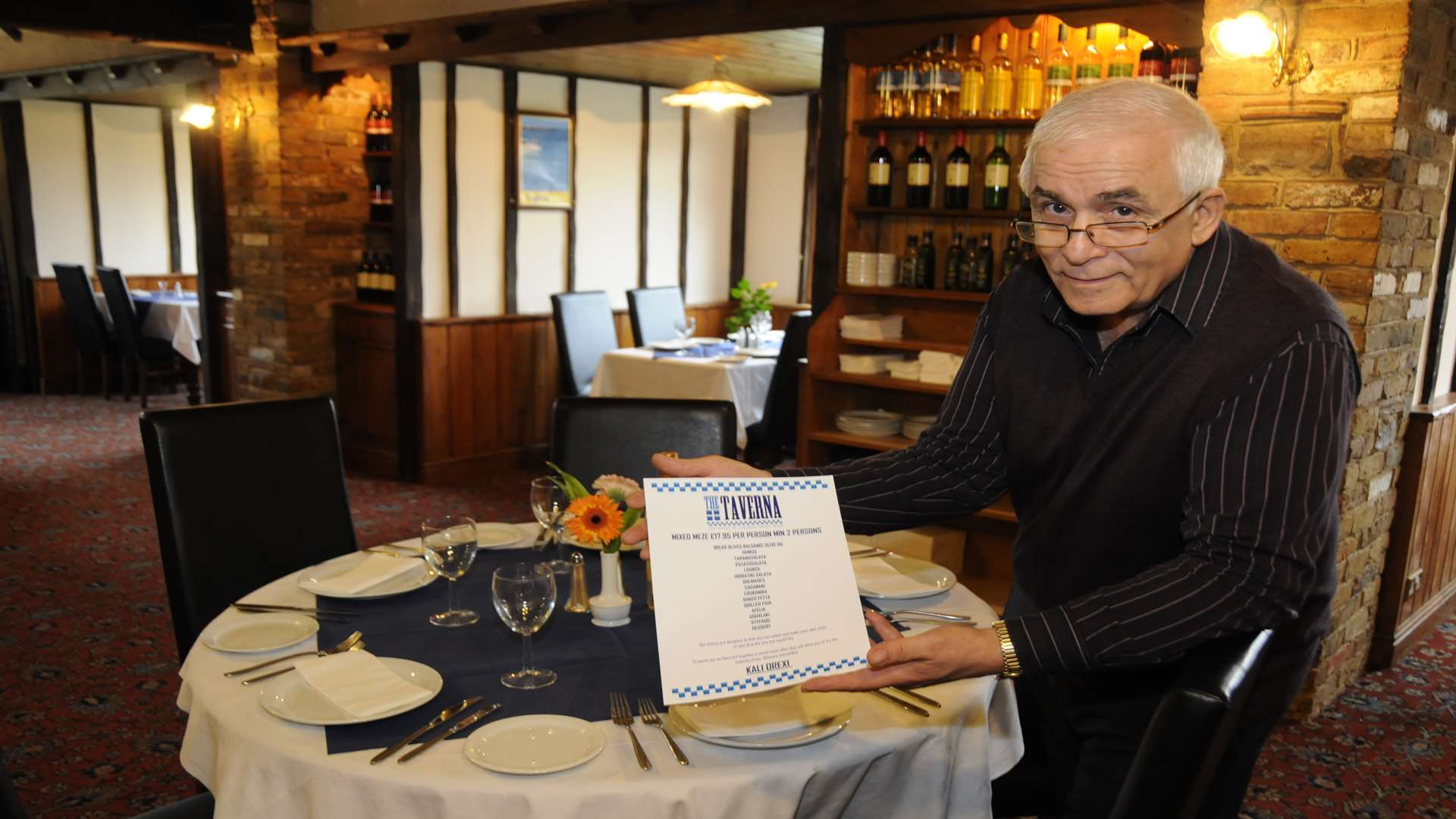Restaurant boss Costas Constanti