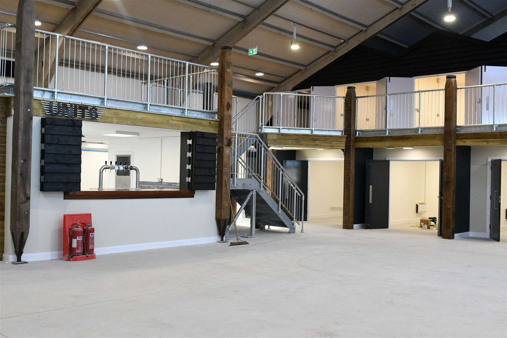 Inside the South Quay Shed development in Whitstable. Picture: Barry Goodwin