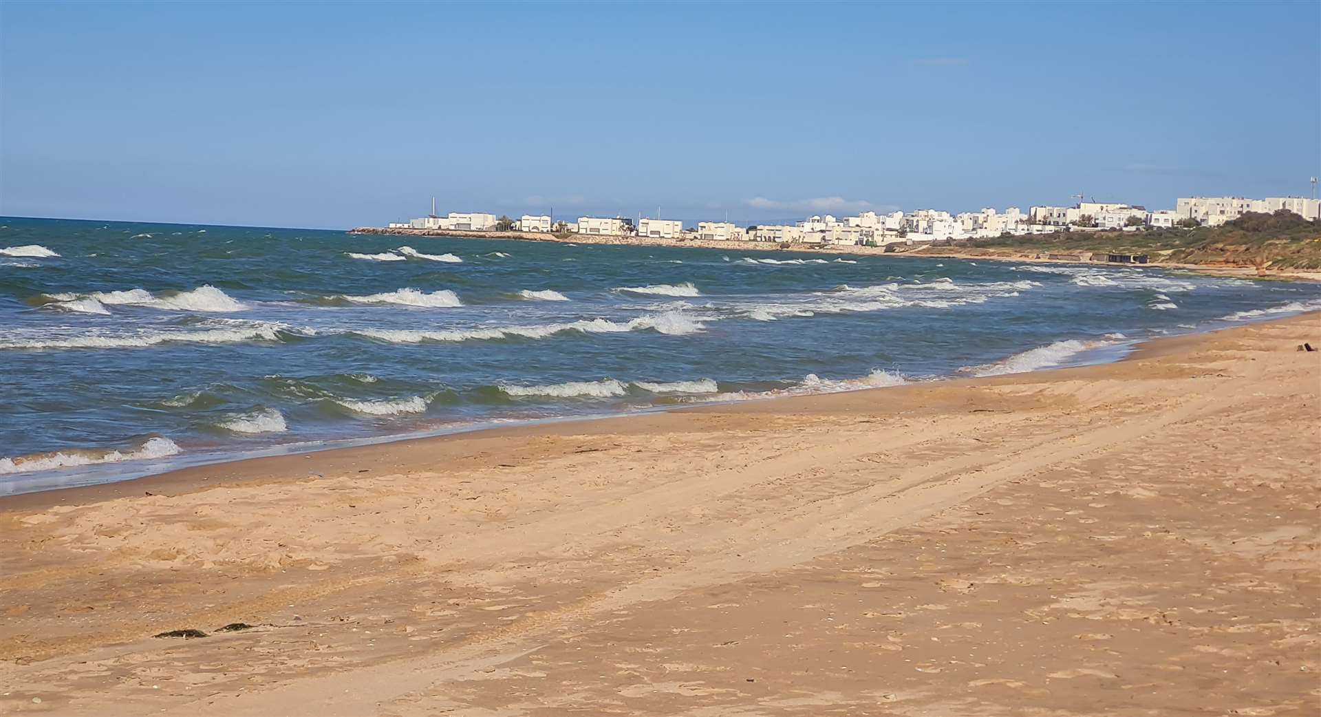 Tunisia boasts many beautiful sandy beaches