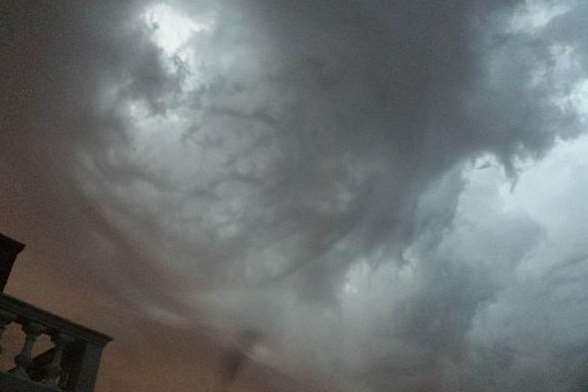 Curious storm clouds gather over Kent. Steph Pilcher