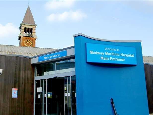 Medway Maritime Hospital in Gillingham. Photo: Stock