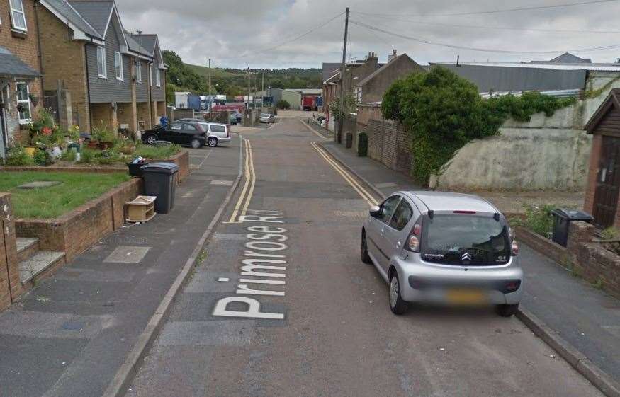 General view of Primrose Road where the vandalism happened. Picture: Google Maps