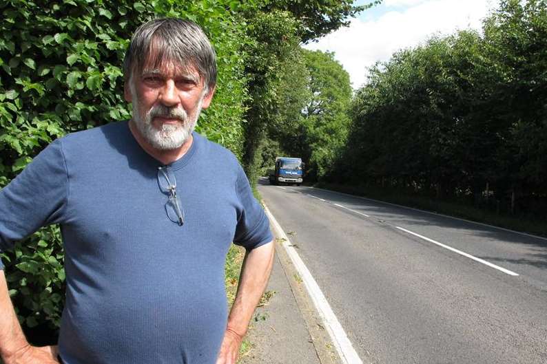 Robin Henley, who lives on Ashford Road, said there have been too many crashes there