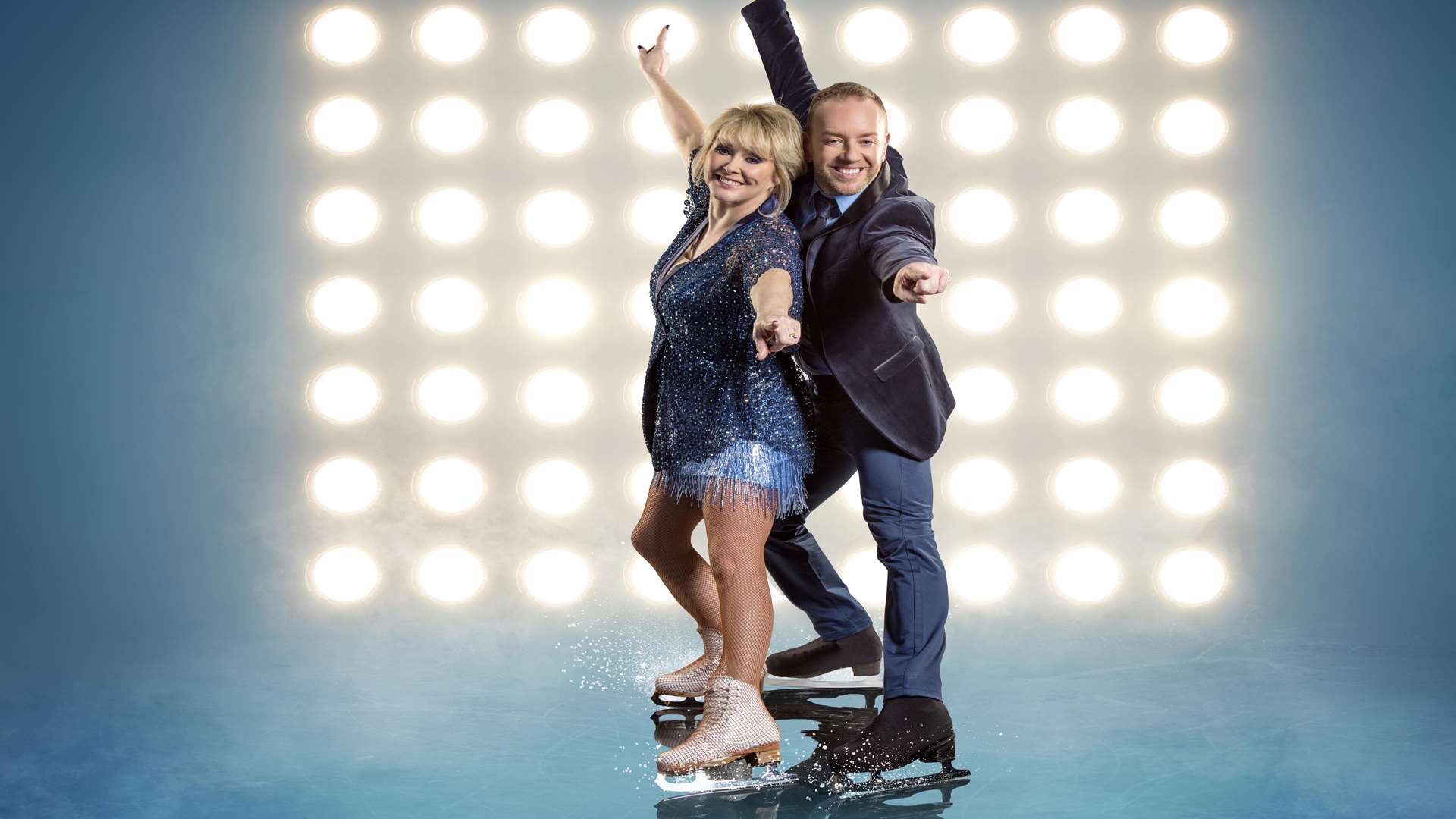Cheryl Baker with Dan Whiston. Picture: ITV Plc