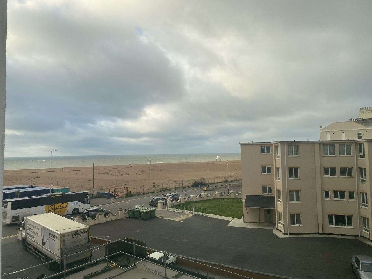 I had a sea view from my second-floor room