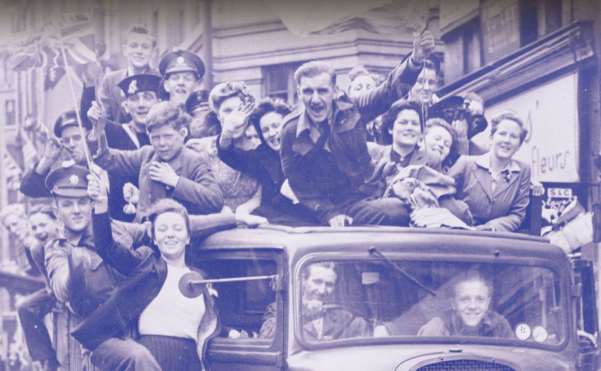 How we celebrated VE Day in the streets 75 years ago. Picture: KCC Archives