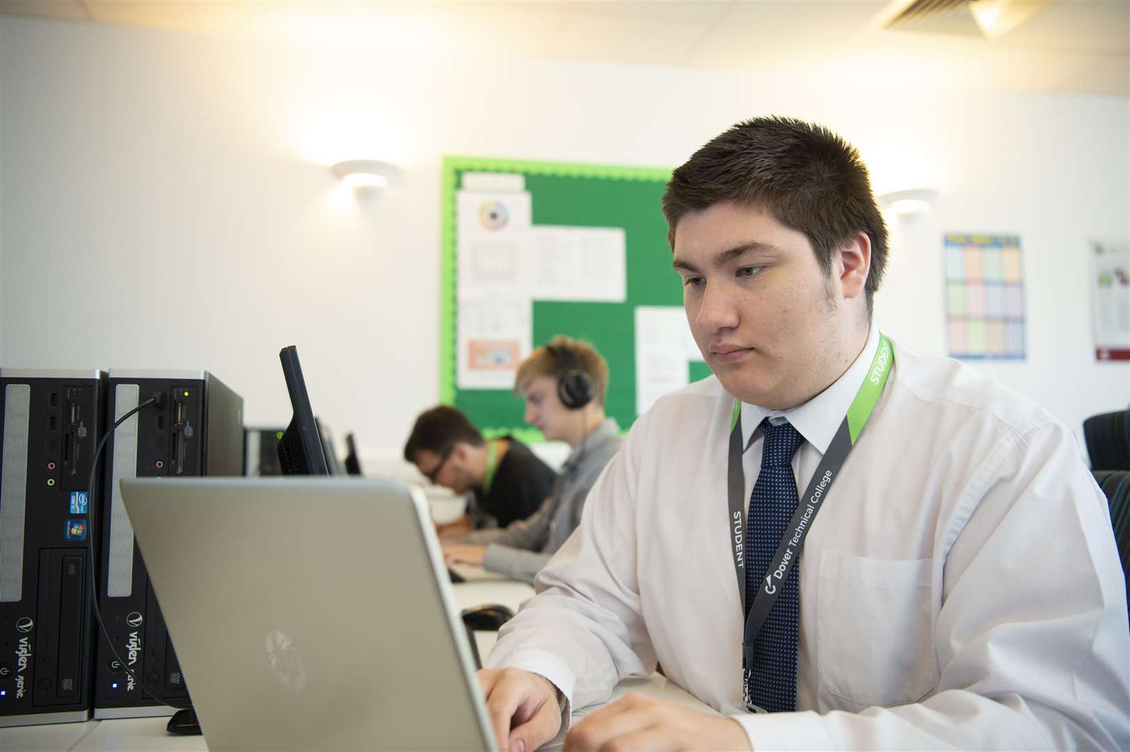 Dover Technical College is the only education provider in the are offering a T Level in Digital Support