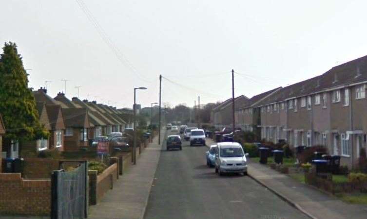 The disturbance was reported in St Anthony's Way in Margate. Picture: Google Street View