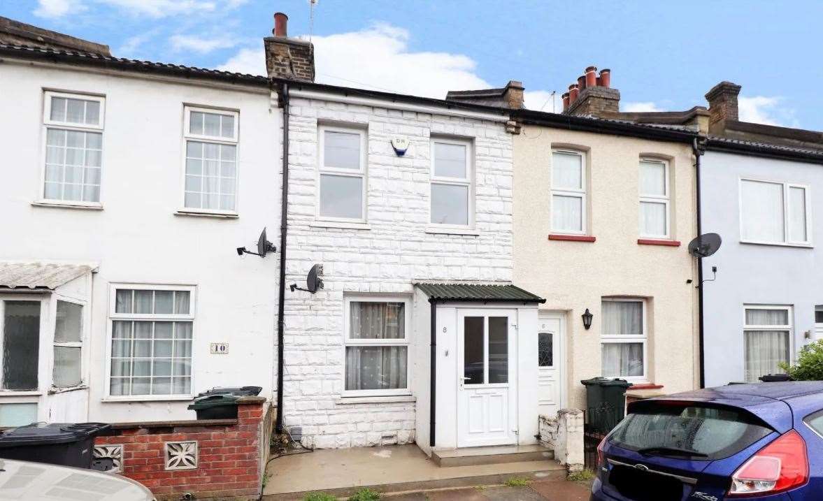 More than 2,000 people have viewed this three bedroom mid-terrace property in Howard Road, Dartford, in the past 30 days. Picture: Zoopla
