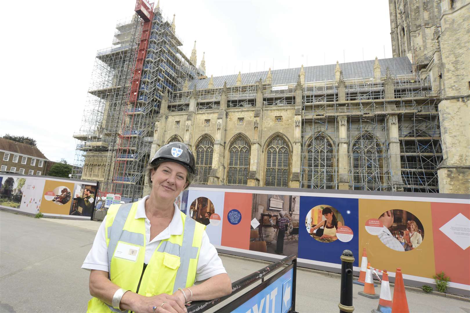 Head of cathedral conservation Heather Newton. Picture: Paul Amos. (2598006)