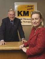 Geraldine Allinson is taking the Kent Messenger Group reins from her father, Edwin Boorman