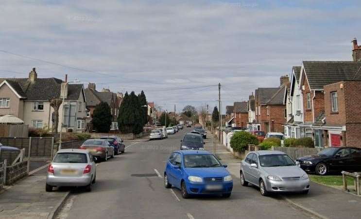 King's Drive, Gravesend, where the NHS worker was attacked. Picture: Google