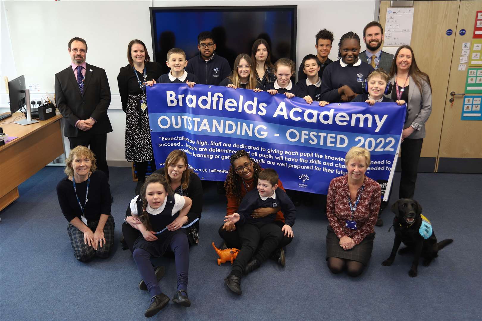 Bradfields Academy in Chatham was rated 'Outstanding' after an Ofsted inspection
