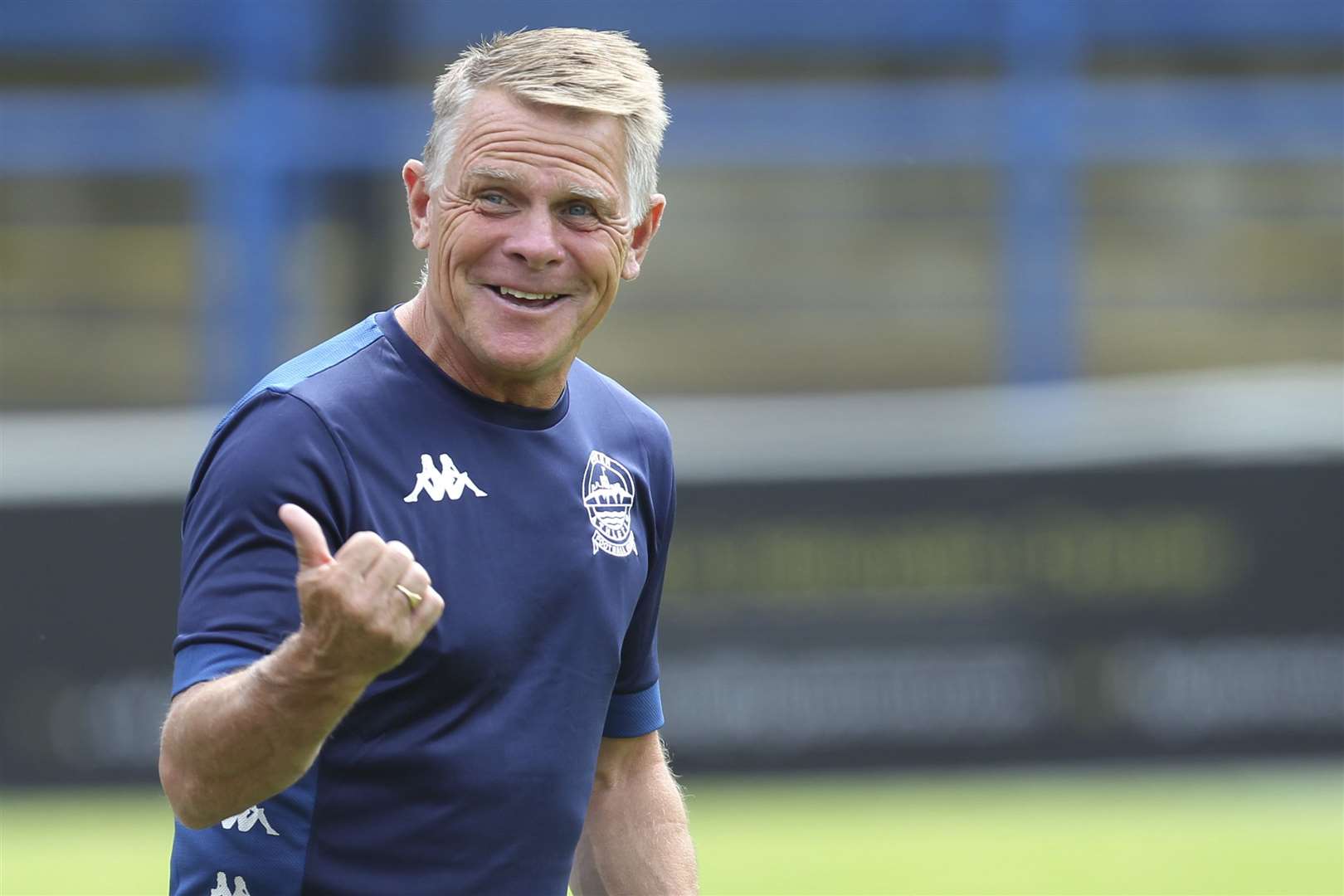 Andy Hessenthaler is hoping for more from his Dover Athletic side Picture: KPI