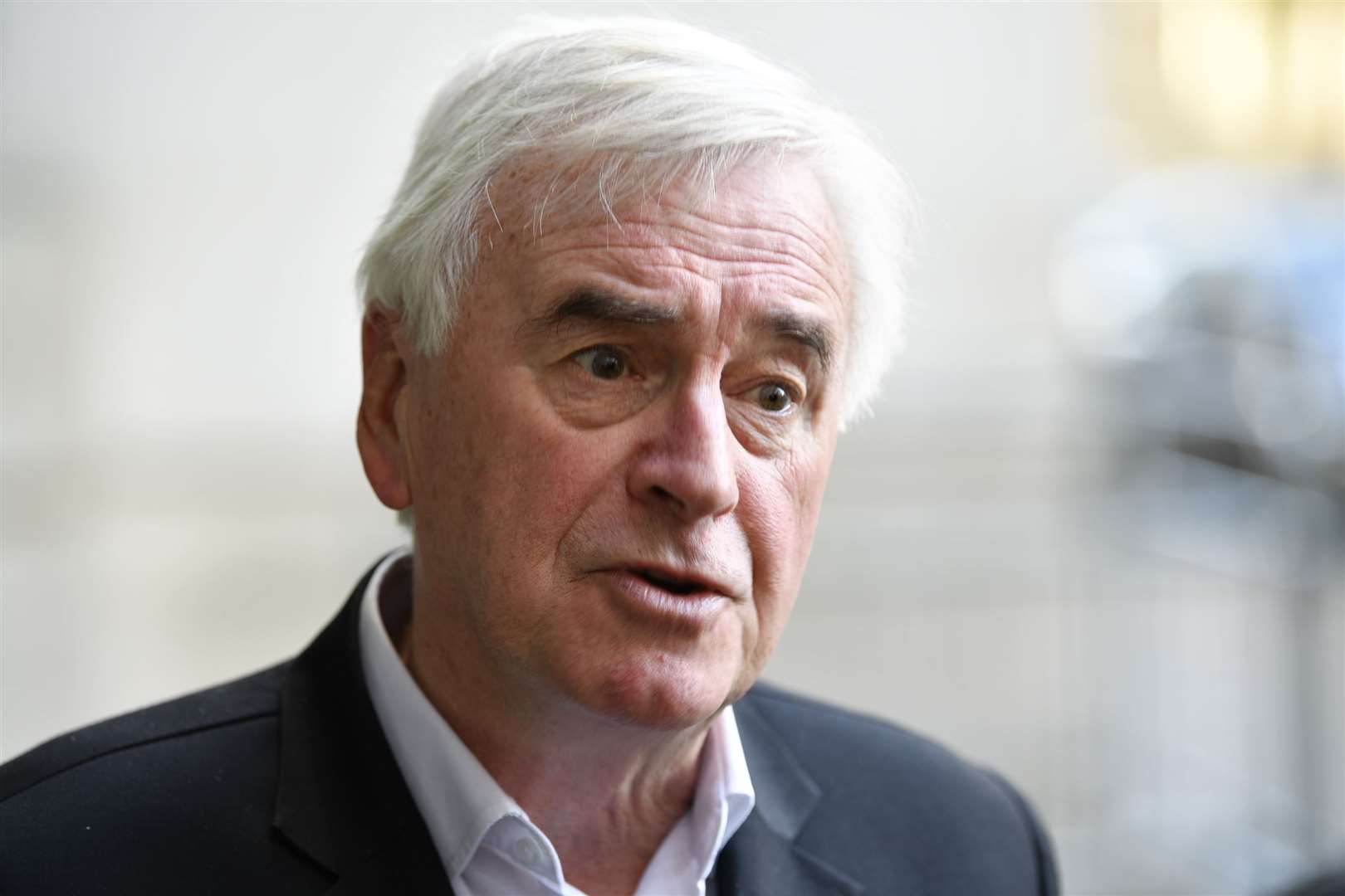 John McDonnell has called for peace (Beresford Hodge/PA)