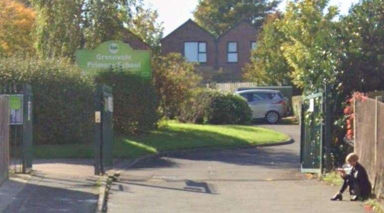 Greenvale Primary School in Chatham will see the School Streets scheme implemented outside its premises. Picture: Google