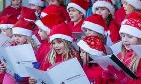 Children from four schools will sing at the concert. Library picture from the Leaf Hotel Dover
