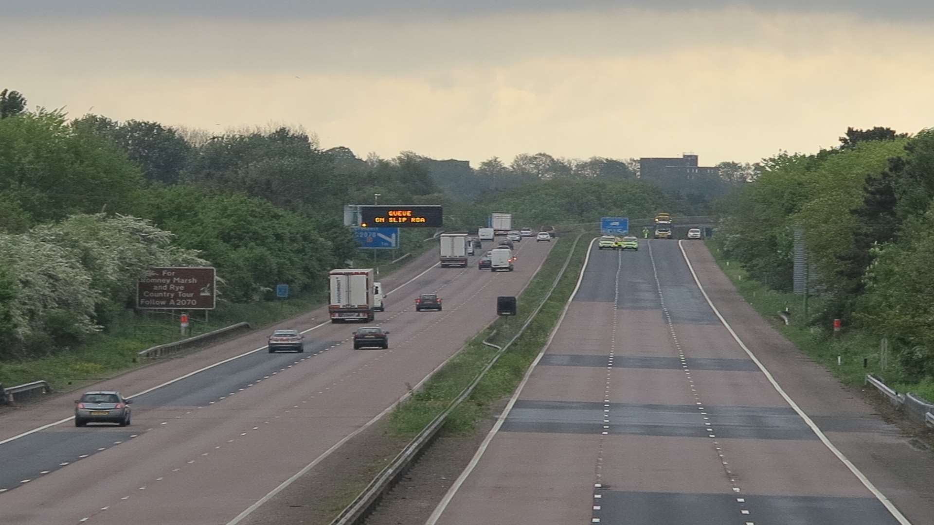 An investigation was launched after Nigel Stepney's death on the M20 near Ashford. Picture: Andy Clark