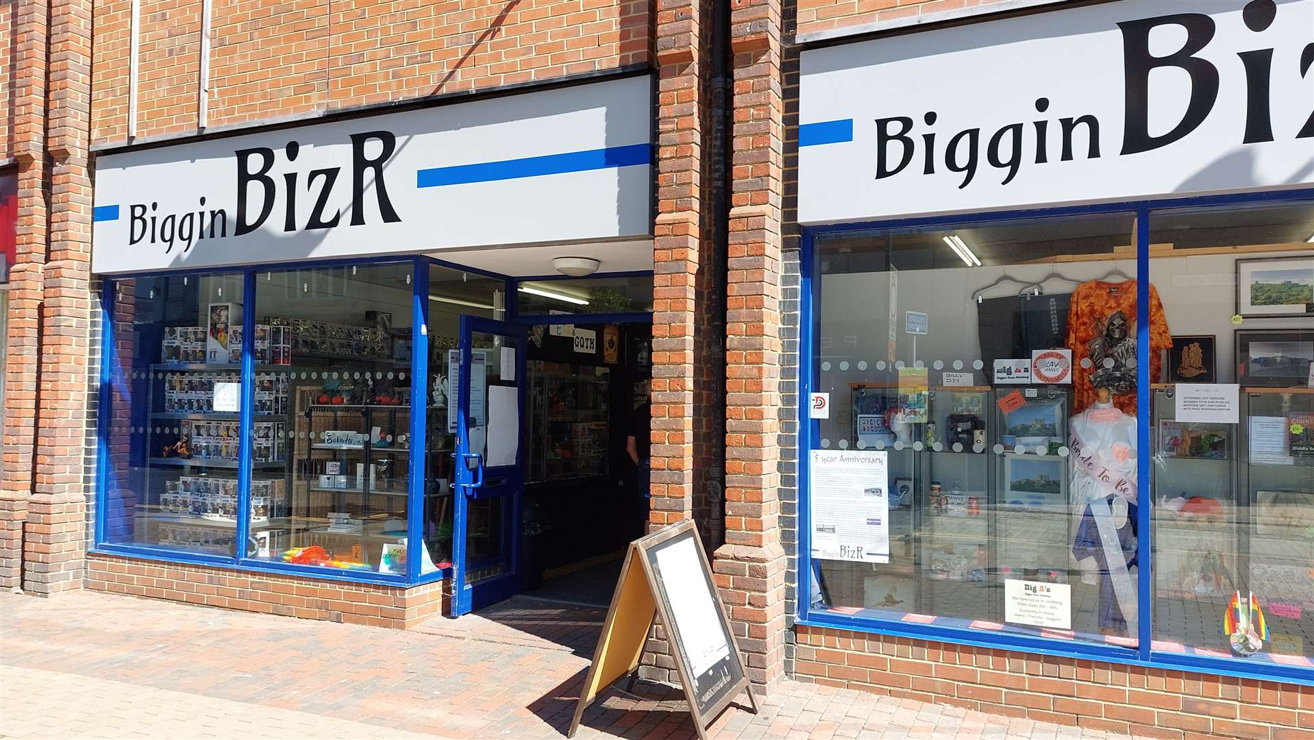 Biggin BizR in Dover town centre