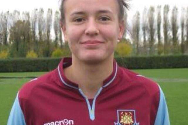 Tragic Katie Sheppard had broken into the first-team squad at West Ham Ladies